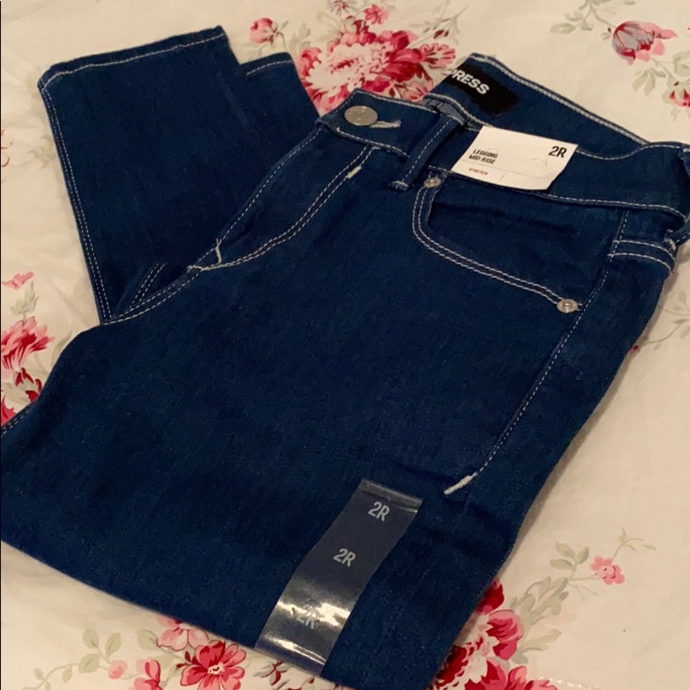 🔥Nwt Express Jeans leggings mid rise 🔥